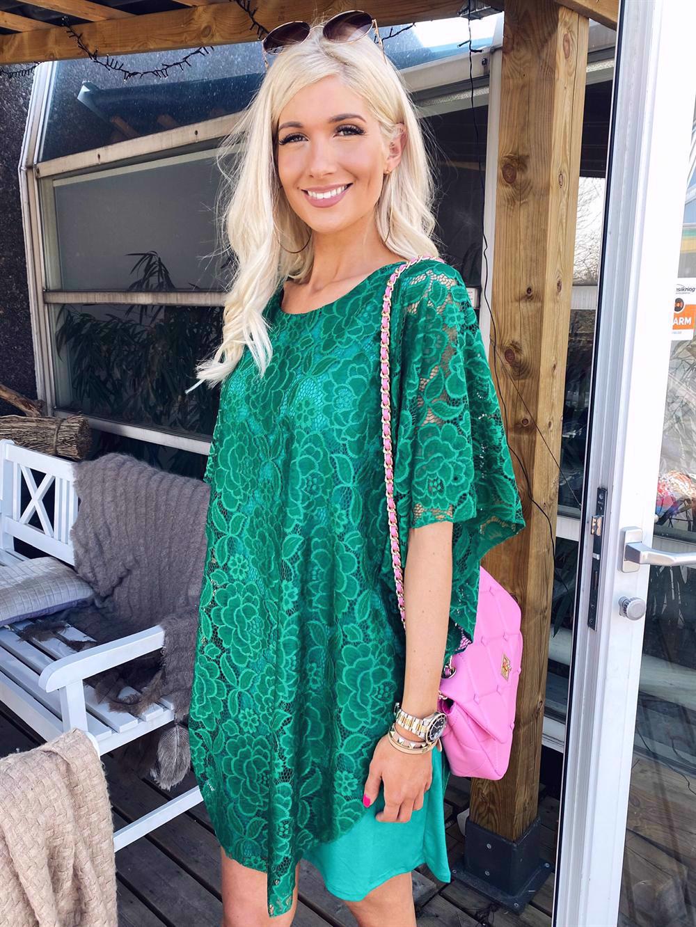 Kenya New Lace - Tunikaklänning med spetslager